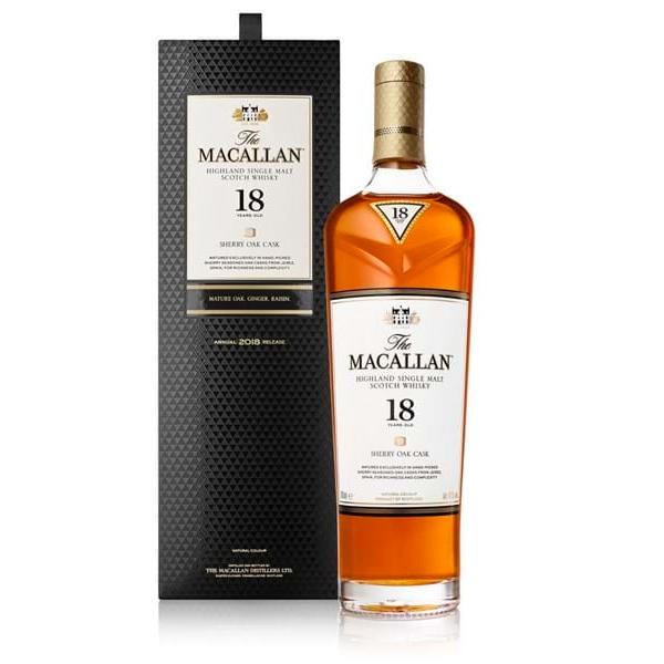 The Macallan 18 Year Old Sherry Oak 2019 Edition The Macallan 18 Year Old Sherry Oak 2019 Edition