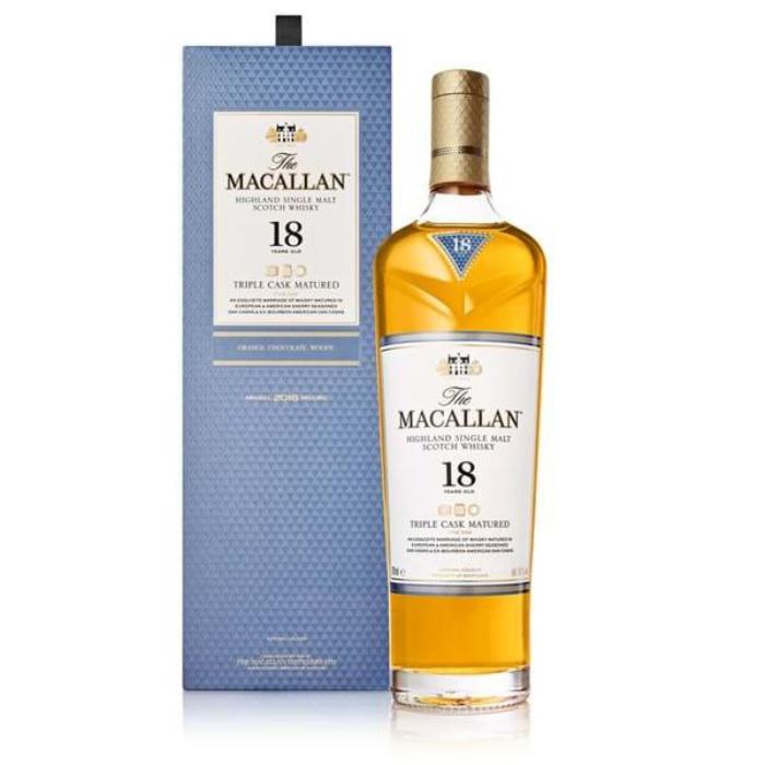 The Macallan Triple Cask Matured 18 Year Old Fine Oak The Macallan Triple Cask Matured 18 Year Old Fine Oak